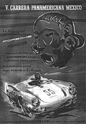 V. Carrera Panamericana Mexico, La Sensacion de la Carrera 1954
