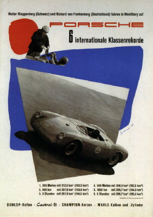 Porsche 6 internationale Klassenrecorde
