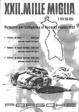  MMII. Mille Miglia 1955, Victoires par Categories et Records depuis 1952