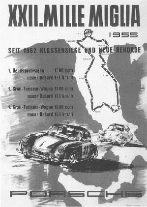 MMII. Mille Miglia 1955, Seit 1952 Klassensiege und neue Rekorde 1955