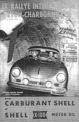 IX, Rallye International Lyon-Charbonnieres