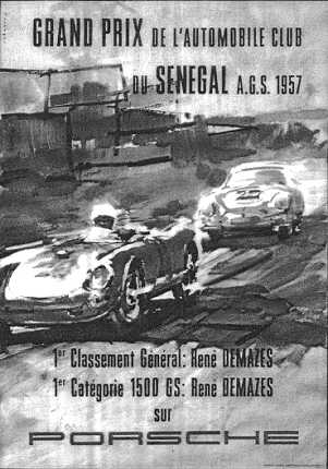 Grand Prix de l'automobile club du Senegal A.G.S. 1957