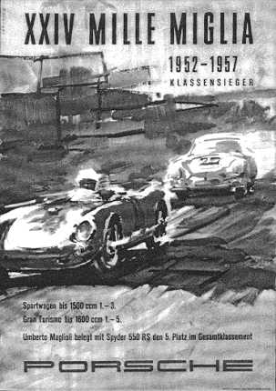 MMIV Mille Miglia, 1952-57 Klassensieger