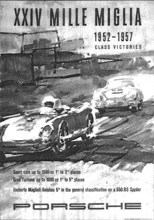 MMIV Mille Miglia, 1952-57 Class Victories