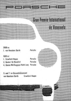 Porsche Gran Premio International de Venezuela