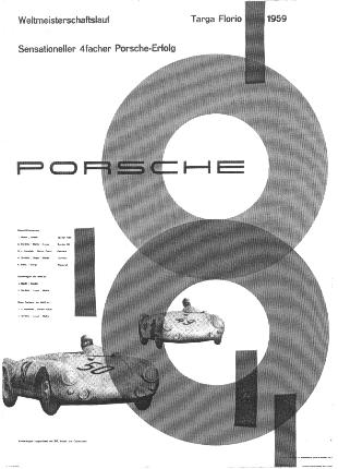 Targa Florio 1959, Weltmeisterschaftslauf Sensationeller 4 facher Porsche-Erfolg