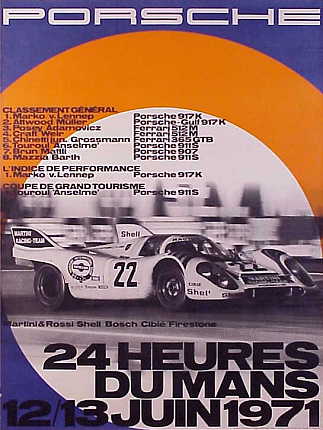 24 Heures Du Mans, 12/13 Juin 1971