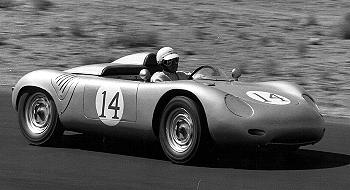 Davey Jordan in Porsche RS60 at Willow Springs 1964