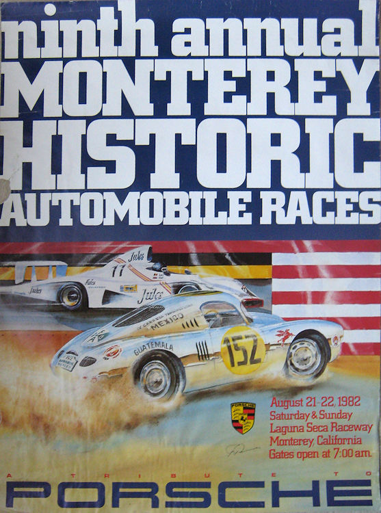 Ninth Annual Monterey Historic Automobile Races 1982