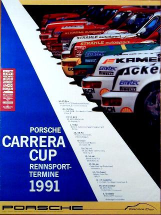 Porsche Carrera Cup Rennsporttermine 1991