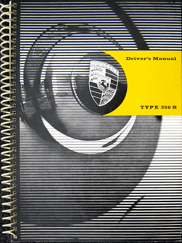 Vintage Factory Porsche 356B Driver's Manual